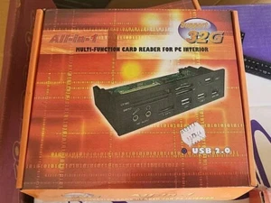 USB Multi-function USB2.0 All In 1 Card Reader For PC - Bild 1 von 4