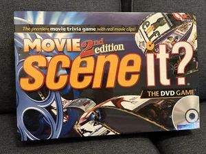 Scene It? Movie 2nd Edition DVD Family Trivia Board Game Second Party Play - Picture 1 of 4