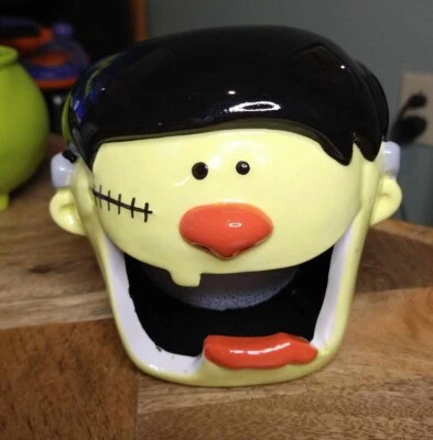 Frankenstein Halloween Fregadero de Cocina Soporte de Esponja con Depurador Nuevo Foto 1 de 4