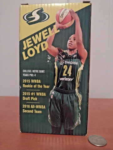 Jewell Loyd 24 Seattle Storm WNBA Bobblehead Bobble Head Cover