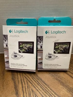 2 Logitech Joystick Controlador de Juego Apple iPad y Android Tablet Kindle 1 2 NUEVO Foto 1 de 4