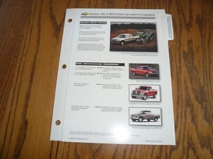 2002 Chevrolet 1500 LS 2WD Dealer Showroom Book Competitive Comparison Pages - Picture 1 of 3