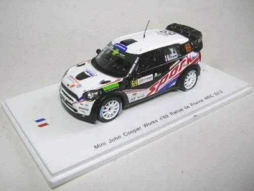 Mini John Cooper #69 Rally De France 2012 Dumas / Baumel 1:43 Modelo SF040 - Imagen 1 de 1