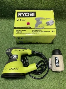 Ryobi RS290G 5" Random Orbit Sander - Black/Green - Picture 1 of 2