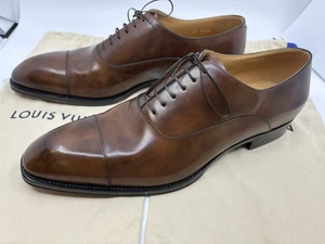 Louis Vuitton Hombres Marrón Oxford Zapatos de Vestir EE. UU. Talla 12 Viene con Caja - Imagen 1 de 13
