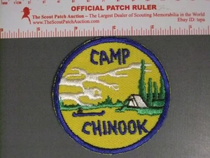 Patch Chinook Boy Scout Camp 5758OO - Foto 1 di 1