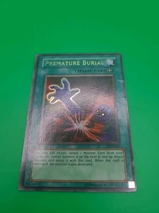 Tarjeta mágica ultra rara Yugioh Premature Burial PSV-037 LP - Imagen 1 de 5