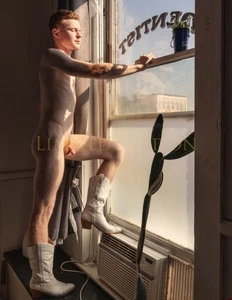 Handsome Male Nude Physique Gay Men Limited Edition Photo 8.5x11 10.25 - Picture 1 of 2