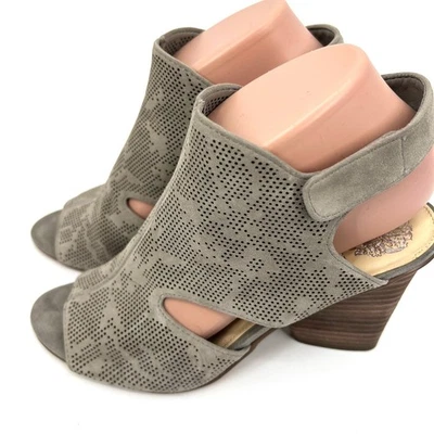 Zapatos Vince Camuto de gamuza perforada floral con cordones talla 8 Foto 1 de 4