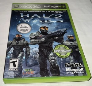 Halo Wars Microsoft Xbox 360 Platinum Hits Complete Tested - Picture 1 of 3