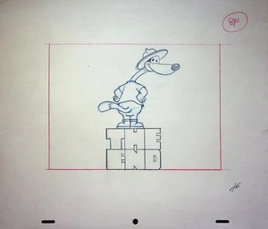 Yoink of the Yukon JERRY EISENBERG Signed Hand-Drawn Production Pencil #LF - Picture 1 of 2