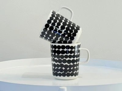 Marimekko Oiva - Taza Rasymatto 250 ml | 2 piezas Foto 1 de 4