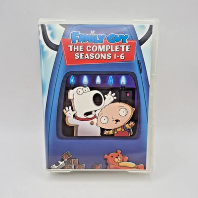 Family Guy The Complete Seasons 1  2 3 4 5 6 DVD Box Set PAL Region 4 - image 1 of 4