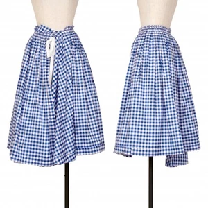 JUNYA WATANABE COMME des GARCONS Check Wrap Skirt Size S(K-115682) - Picture 1 of 12