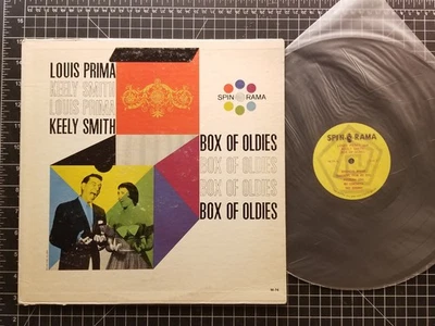 LOUIS PRIMA & KEELY SMITH Box Of Oldies LP 1960 VG/VG+ Mono VINYL Spin-O-Rama - Image 1 of 4