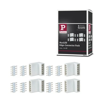 Connettore Angolare Paulmann 70615 per Strisce LED Bianco - Immagine 1 di 4