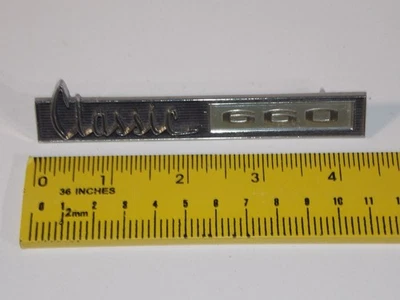 Винтажный 1963 64 65 AMC Rambler классический 660 автомобиля хром эмблема значок 3517107 - Изображение 1 из 4