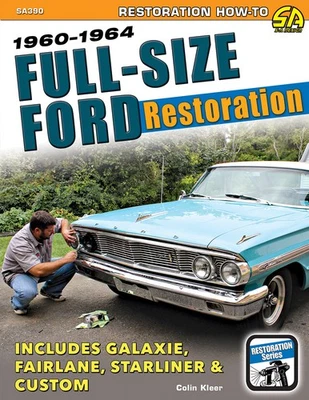 1960 - 1964 年全尺寸福特修复 Fairlane Galaxie Ranch Country Wagon 书 — 第 1/3 张图片