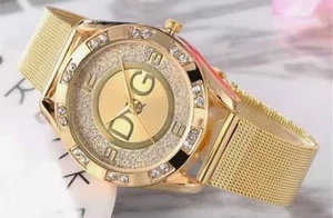 Fashion D&G Brand Starry Sky Diamond encrusted Women's Quartz Watch - Picture 1 of 3