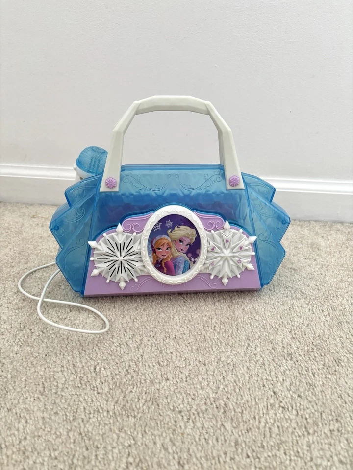 Disney Frozen Cool Tunes Sing-Along Light-Up Boombox with Microphone MP3 - Image 1 of 1