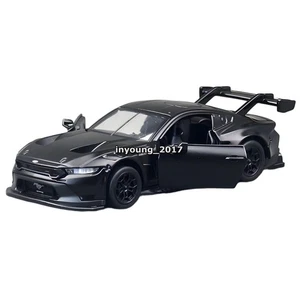 1/42 Ford Mustang GT3 Model Car Diecast Toy Vehicle Boys Toys Kids Gifts Black - Picture 1 of 6