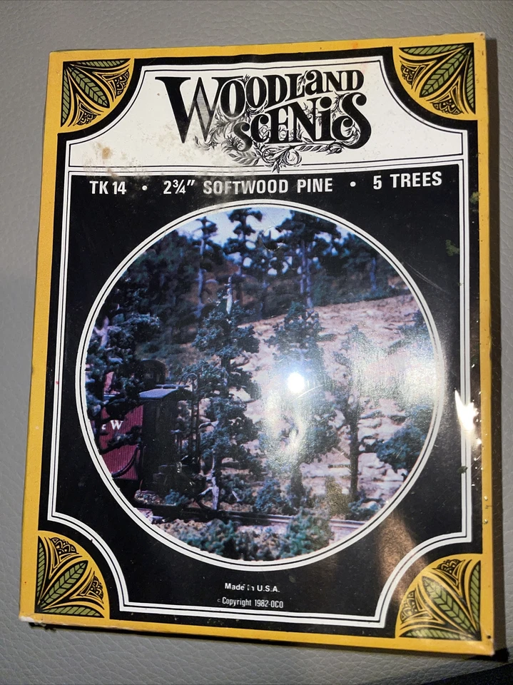 Woodland Scenics TK14 Soft Pine Kit 2 3/4” 5 Trees New - Image 1 of 1