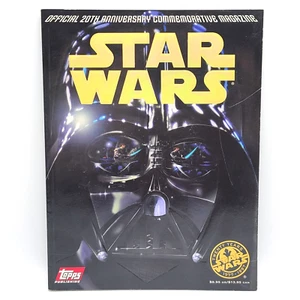 Revista conmemorativa oficial del 20 aniversario de Star Wars Topps 1977-1997 de colección - Imagen 1 de 6