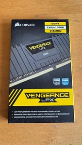 Corsair Vengeance LPX 16GB RAM DDR4-2133MHZ (2 x 8GB) Boxed - Picture 1 of 2