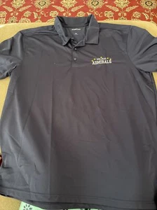 3X Vallejo Admirals California Dri-Fit Material Polyester Blue Polo (KC) - Picture 1 of 4