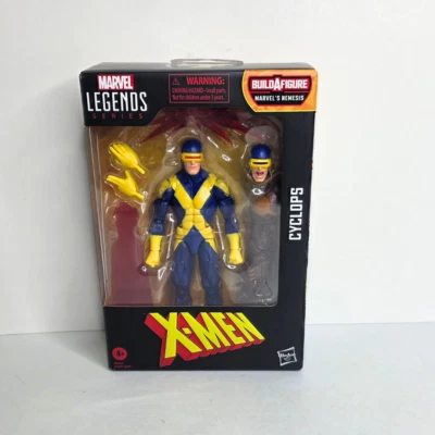 Figura de acción Marvel Legends Series Cyclops Build - Figura A X-Men 6" - NUEVO Foto 1 de 4