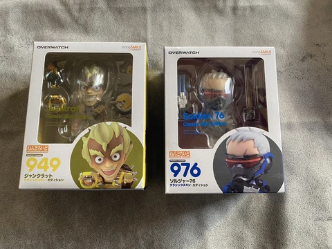 Authentic Good Smile Company Overwatch Nendoroid Junkrat 949 & Soldier 76 976 Cover