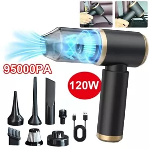 Powerful Car Vacuum Cleaner Wet/Dry Cordless Strong Suction Handheld Cleaning US - Picture 1 of 18
