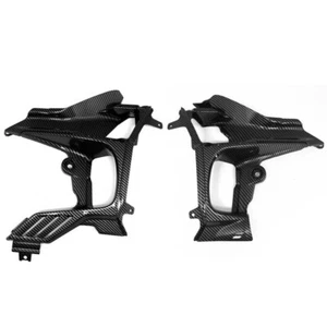 Carbon Fiber Side Frame Cover Fairing For 2020-2023 DUCATI Streetfighter V4 V4S - Picture 1 of 15