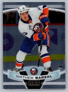 2019-20 O-Pee-Chee Platinum #145 Mathew Barzal New York Islanders - Picture 1 of 2