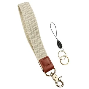 Braided Wristlet Keychain Women Men Cute Wrist Lanyards Holder for Car Keys P... - Picture 1 of 7