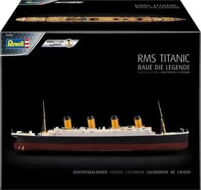 Revell Adventskalender 2021 RMS Titanic in 1:24 Kalender 01038 Weihnachten - Bild 1 von 4