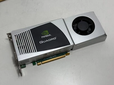 NVIDIA HP Quadro FX 4800 Desktop Video Card 1.5GB GDDR3 PCIe 2.0 x1 DVI x2 DP - Image 1 of 4