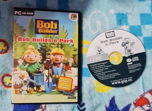 BBC Bob the Builder Bob Builds a Park PC CD Windows 2002 nostalgic retro kids - Picture 1 of 2
