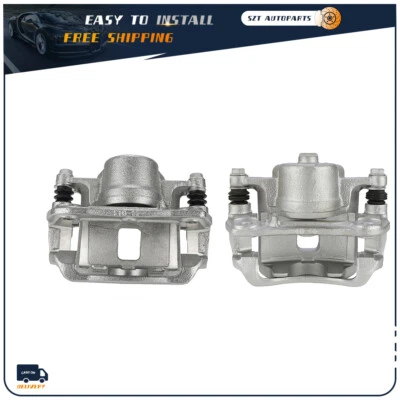 2X Front Brake Calipers Kit For 2005-2010 Chevrolet Cobalt 2007-2009 Pontiac G5 - Image 1 of 4