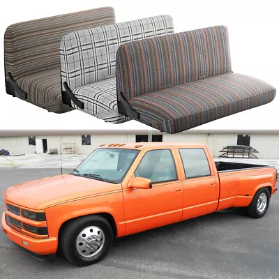 Saddle Blanket Seat Cover Front Bench Truck Seat Cover For GMC C1500 C2500 C3500 Foto 1 de 4