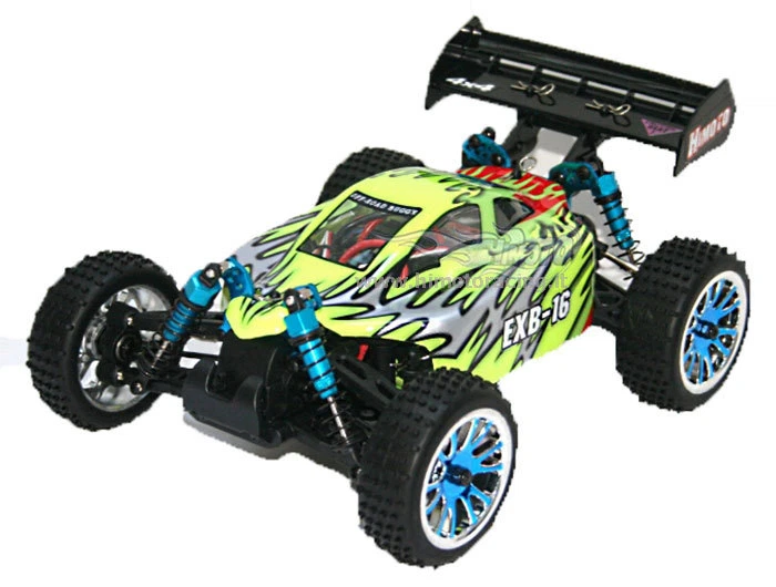 AUTO RADIOCOMANDATA 2.4GHZ ELETTRICA BRUSHLESS BUGGY EXB-16 RTR  HI4185BL  - Immagine 1 di 1