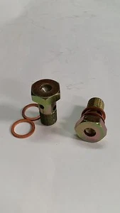 Porsche 911,R, ST hollow bolt fittings with M12-1.5 threads for bendix fuel pump - Picture 1 of 1