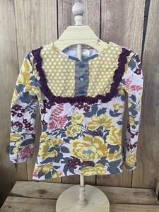 Persnickety Girls Long Sleeve Top Size 5 Fall BOHO Cozy Soft - Picture 1 of 4