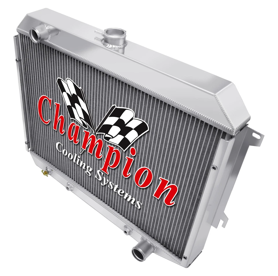 68 69 70 71 72 73 Charger 26" Small Block 2 Row Alum Radiator 1 Inch Tubes AE374 - Image 1 of 4