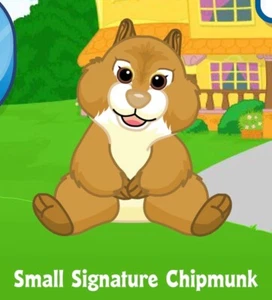 Webkinz Classic Small Signature Chipmunk - wkss2009 - Virtual Adoption Code Only - Picture 1 of 1