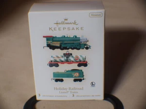 Hallmark Lionel Holiday Railroad Ornament 3 Stück Mikado Lok Tender Panzer - Bild 1 von 3