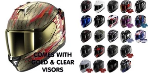 5% off SHARK SKWAL i3 FLASH LED & ACTIVE BRAKE LIGHTS Motorbike Helmet ECE 22-06 - Picture 1 of 18