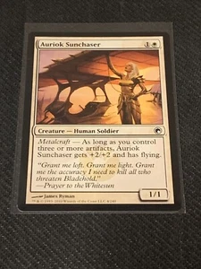 Magic the Gathering Scars of Mirrodin Auriok Sunchaser - Picture 1 of 2