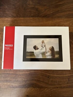 AEEZO Portrait 9" Wall Mountable Digital Photo Picture Frame WiFi Cloud 16GB - Image 1 of 4