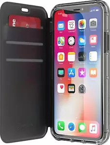 Griffin iPhone X / XS Survivor Clear Wallet Protective Cover Case  - Picture 1 of 6